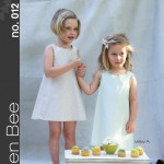 Green Bee patterns Iris, dress, top & Leggings